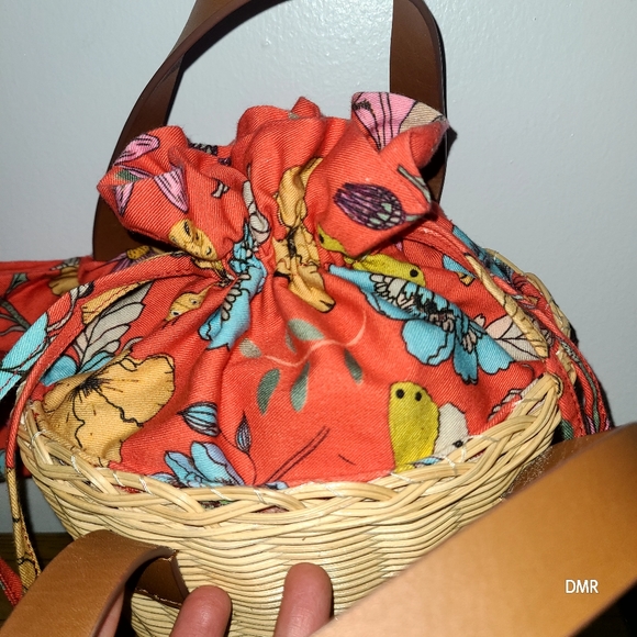 J.Crew Wicker Bag - Picture 3 of 5